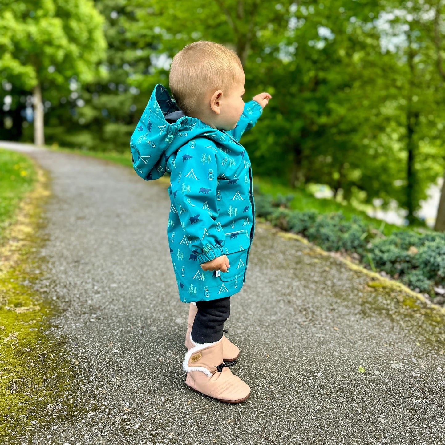 Soft Brown - Baby Stay-Put Winter Booties