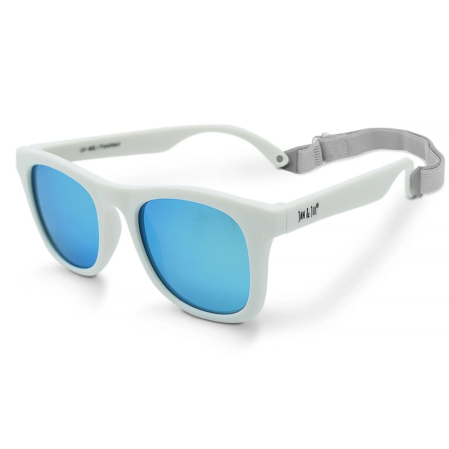 White Aurora Polarized Sunglasses