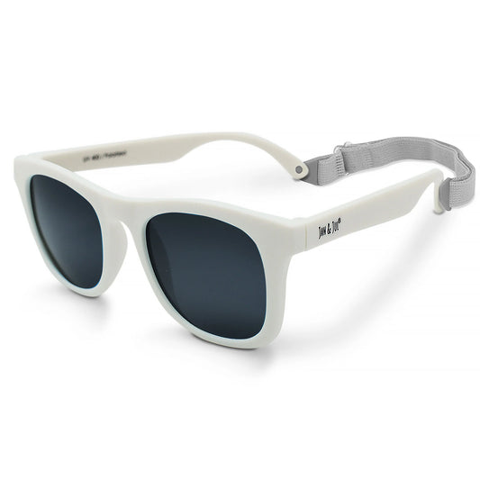 White Urban Polarized Sunglasses