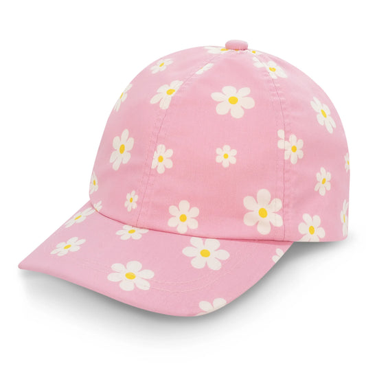 Pink Daisy - Kids Lite Baseball Caps