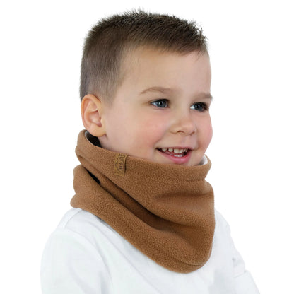 Kids Fleece Neck Warmer | Brown Bear