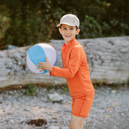 Beige - Kids Lite Baseball Caps