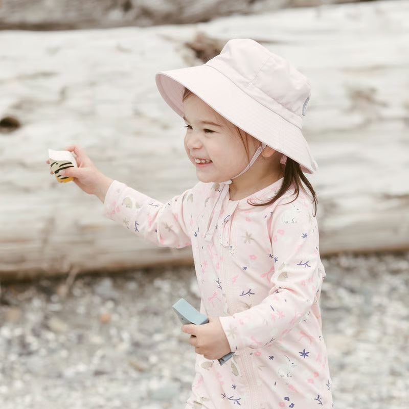 Soft Pink Aqua-Dry Bucket Hat