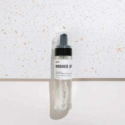 Washed Up- Unscented Foaming Baby & Face Wash