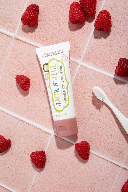 Natural Toothpaste Raspberry