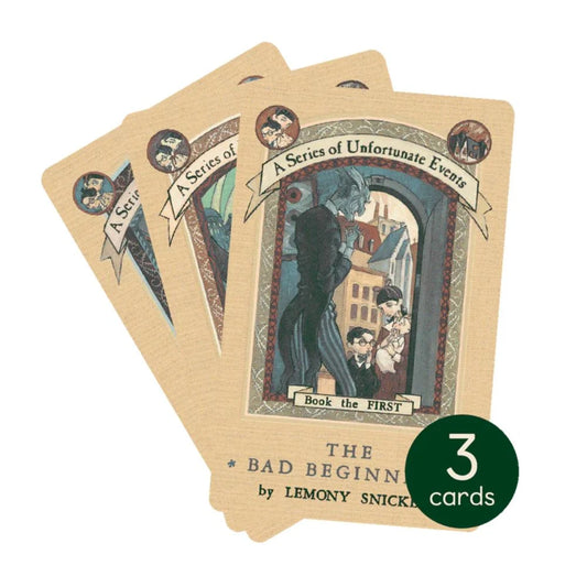 The Trouble Begins: A Collection of Unfortunate Events (3 Cards)