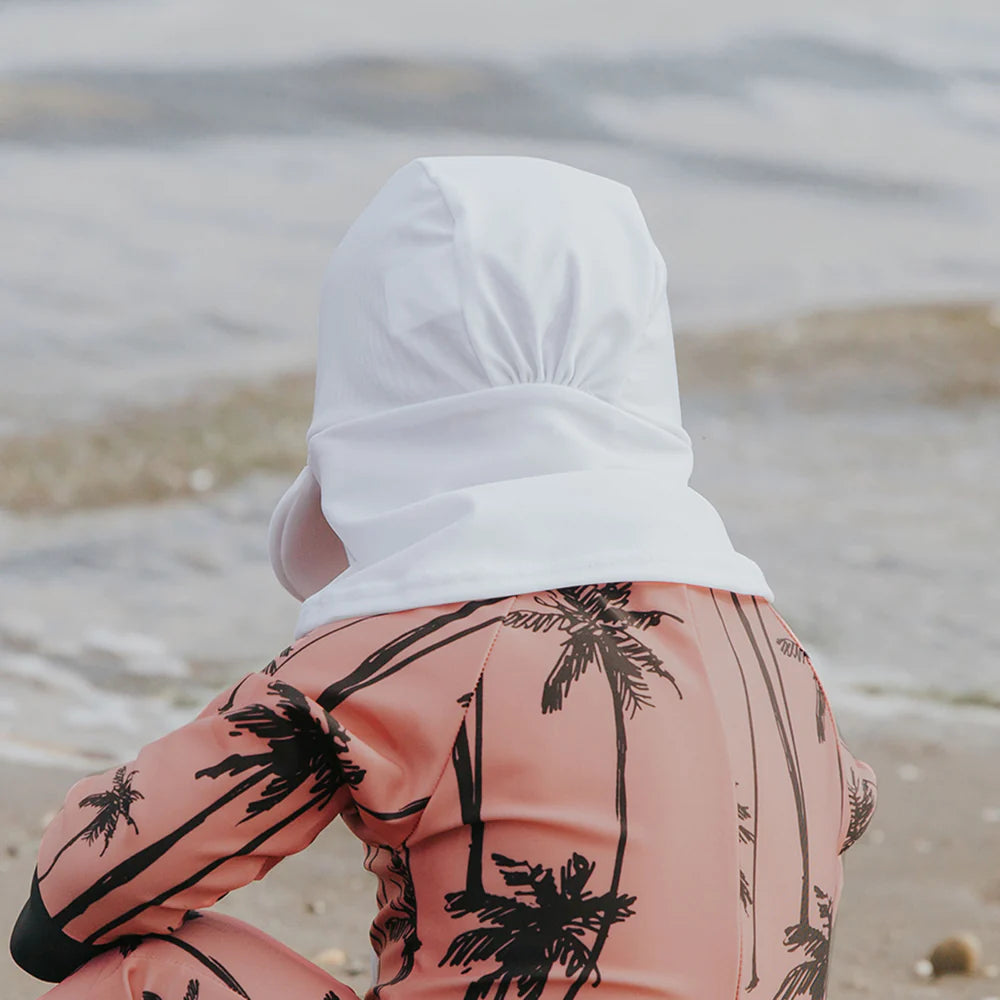 Stretch Sunhat - White