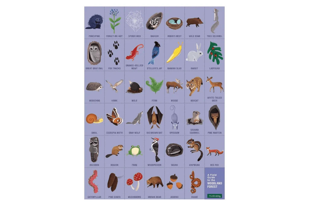 Woodland Forest Search & Find Puzzle 40pc