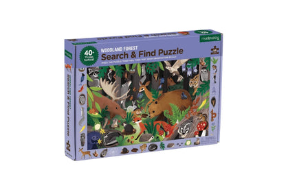 Woodland Forest Search & Find Puzzle 40pc