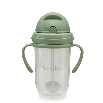 Non-Spill Weighted Straw Cup 9 oz - Fern