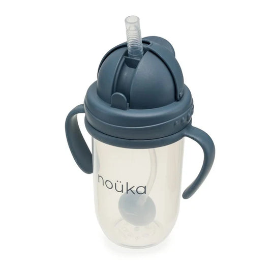 Non-Spill Weighted Straw Cup 9 oz - Deep Ocean