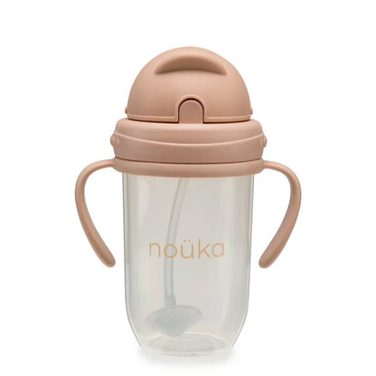 Non-Spill Weighted Straw Cup 9 oz - Soft Blush