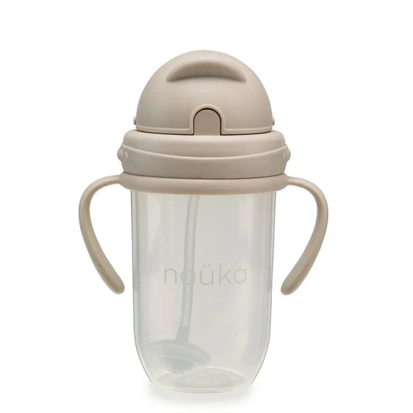 Non-Spill Weighted Straw Cup 9oz - Soft Sand