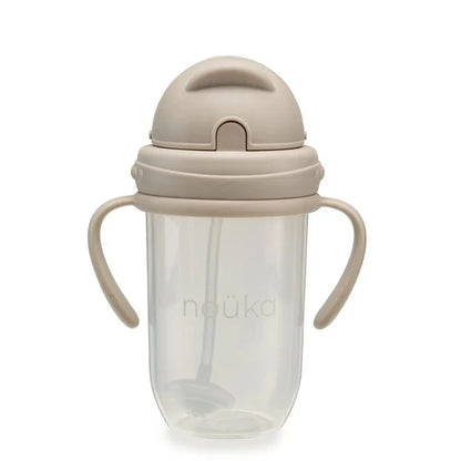 Non-Spill Weighted Straw Cup 9oz - Soft Sand