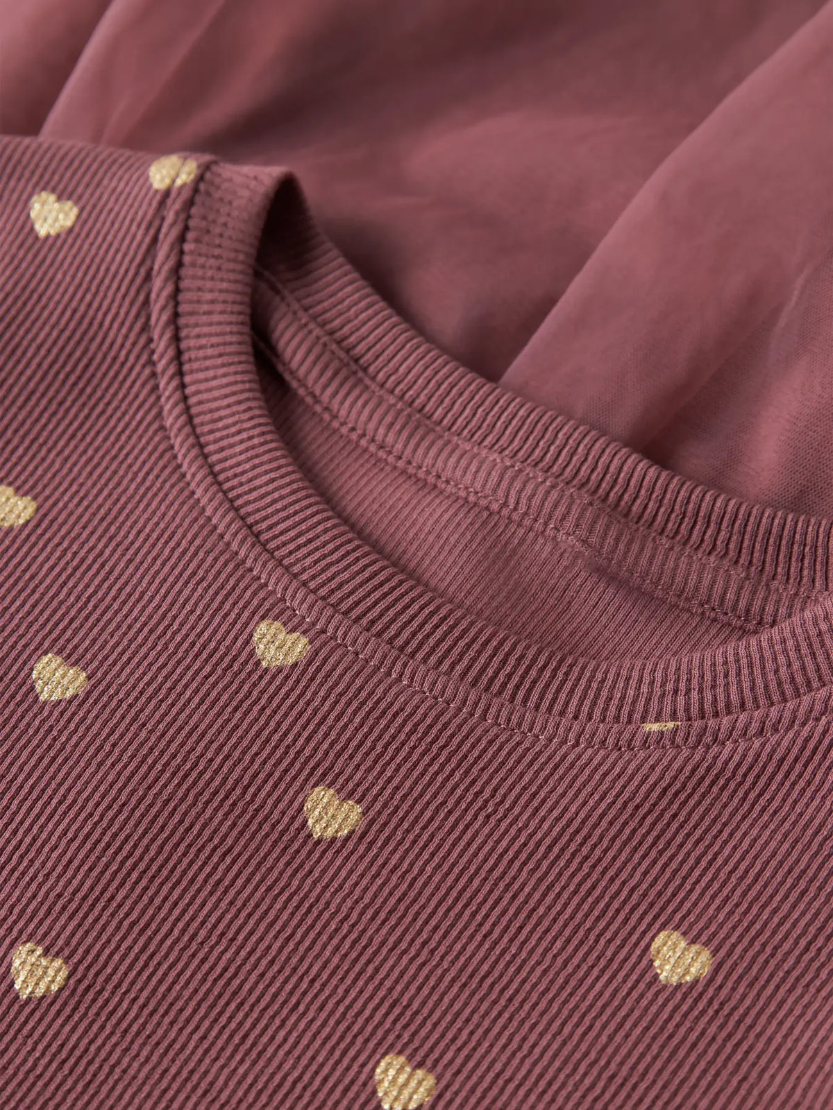 Wild Giner Dress with Gold Hearts