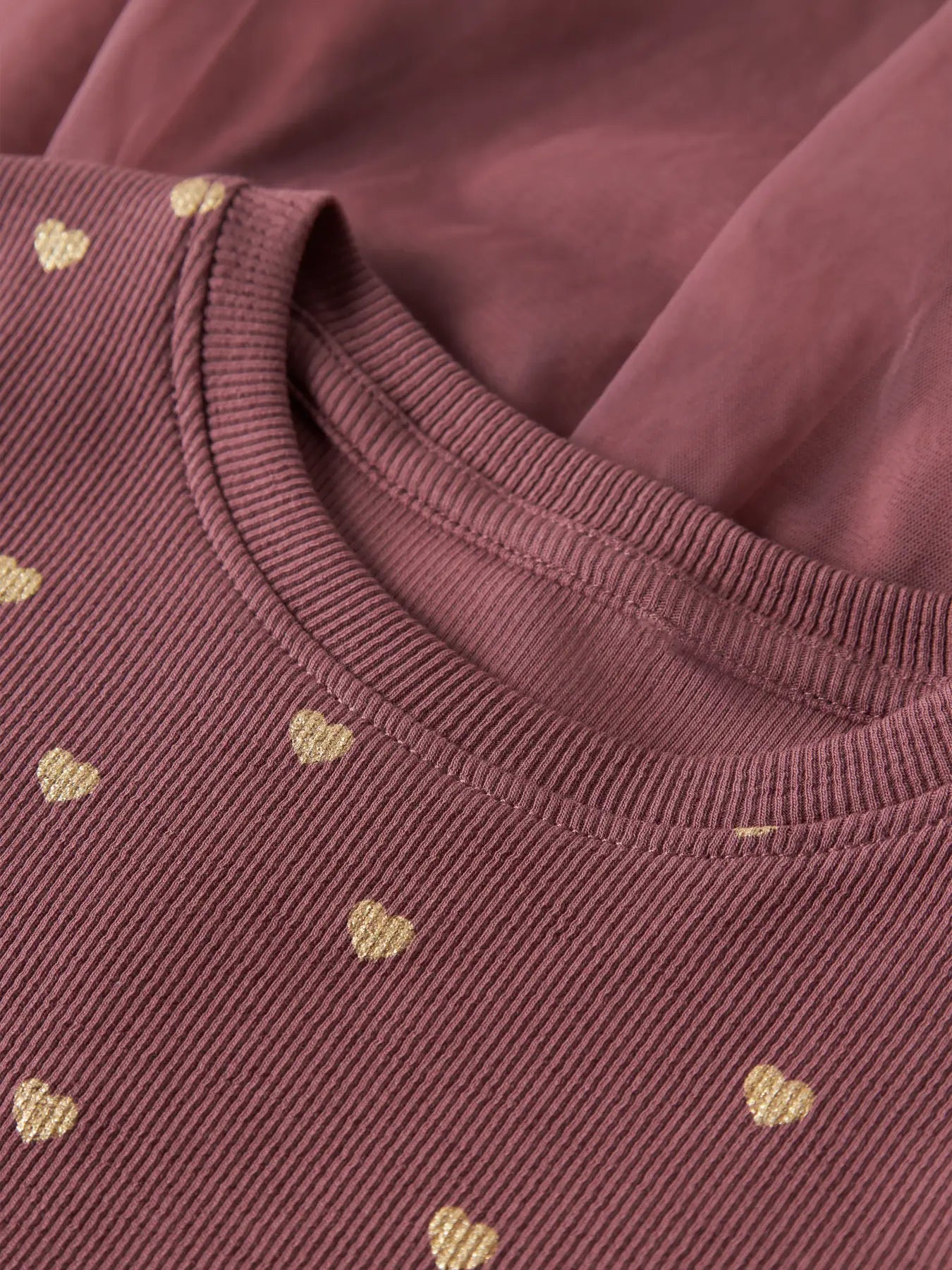 Wild Giner Dress with Gold Hearts