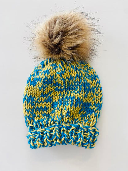 Handmade Pom Pom Winter Hats