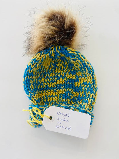 Handmade Pom Pom Winter Hats