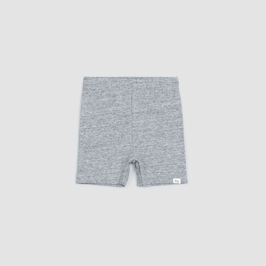 Baby Basics Heather Grey Jersey Bike Shorts