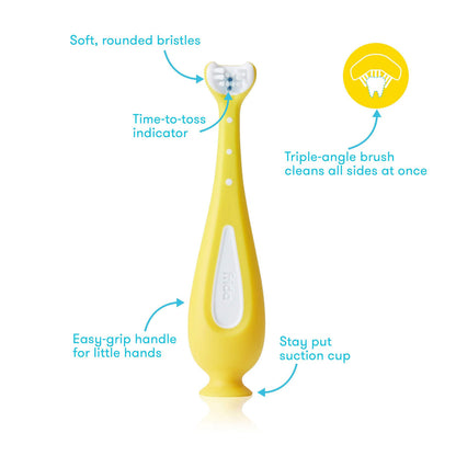 Gorw-With-Me Toothbrush Set