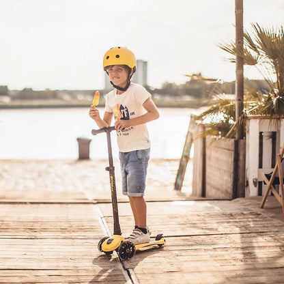 Highwaykick 3 LED Scooter  - Lemon