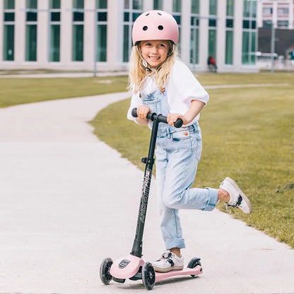 Highwaykick 3 LED Scooter - Rose