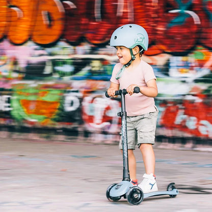 Highwaykick 3 LED Scooter - Steel