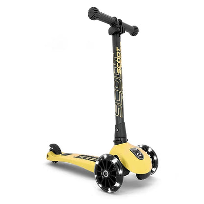 Highwaykick 3 LED Scooter  - Lemon