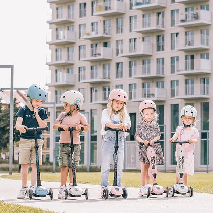Highwaykick 3 LED Scooter - Steel