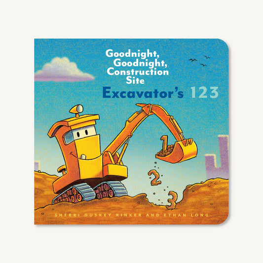 Excavator's 123 Goodnight, Goodnight, Construction Site (Board Book)