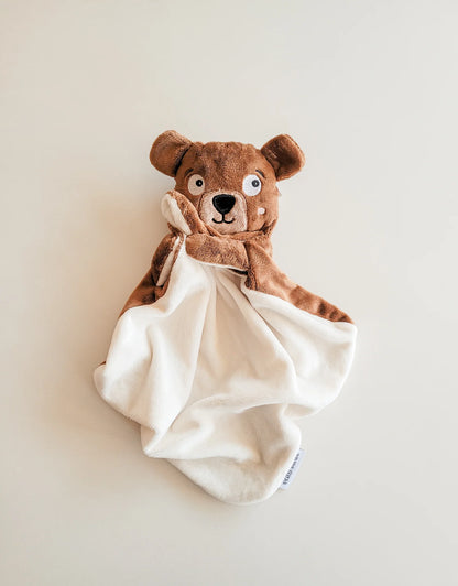 Brown Lear Blanket Lovey