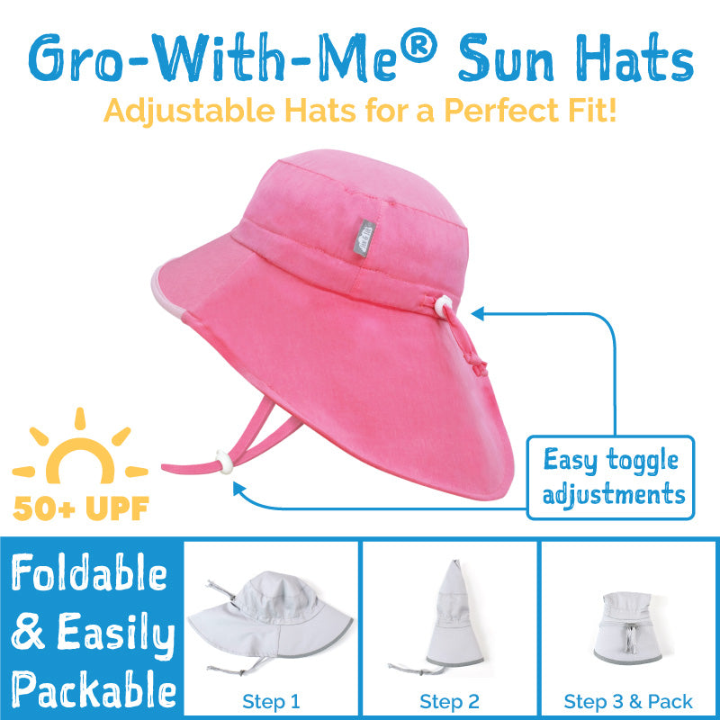 Aqua Dry Adventure Hat -Pink Strawberry