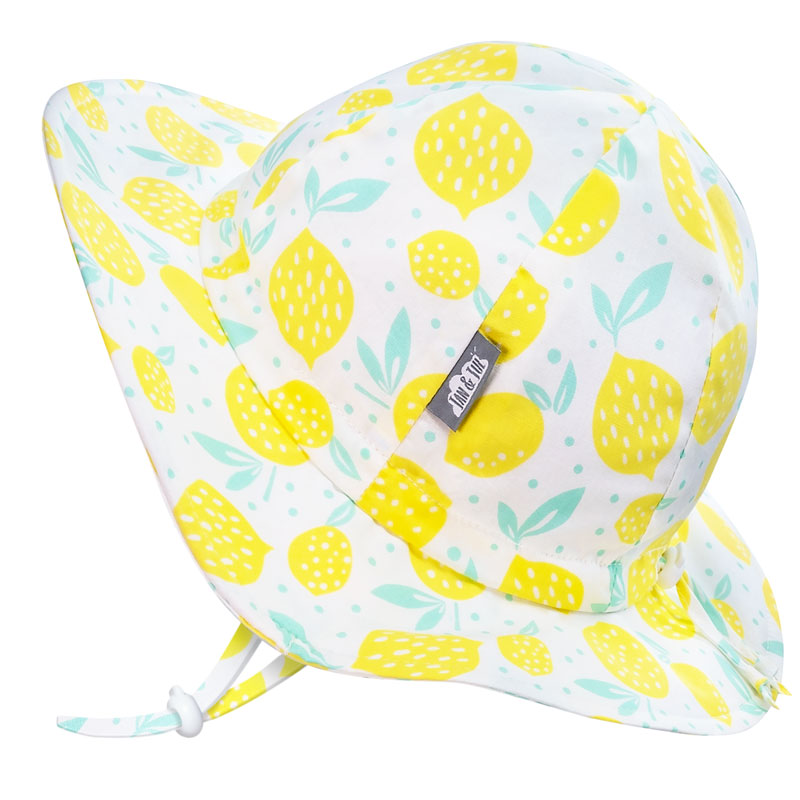Cotton Floppy Hat - Lemon Fresh