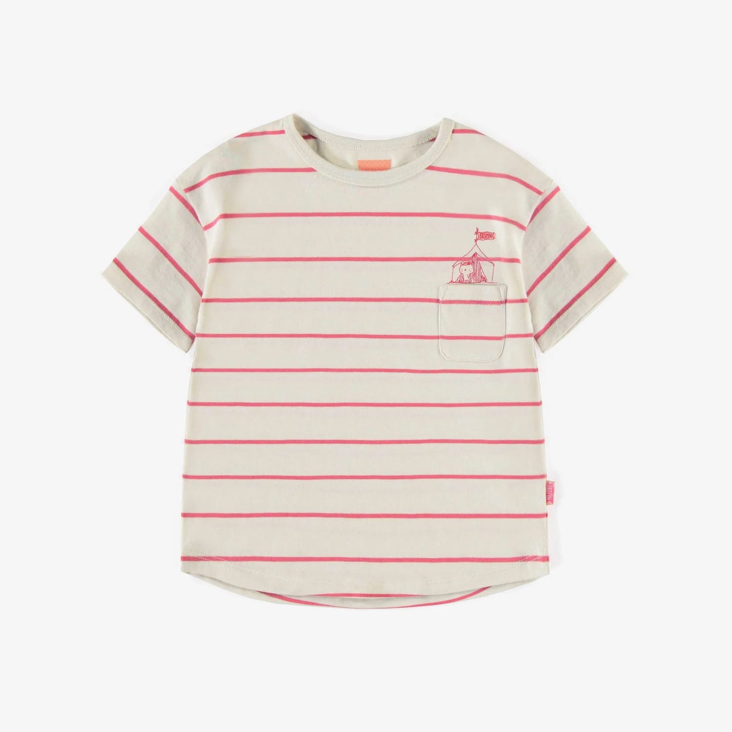 Baby Pink & Stripe Shirt