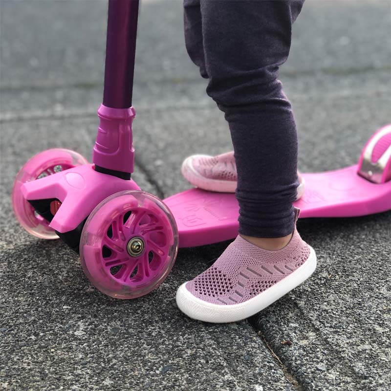 Kids Breeze Slip On Shoes | Pale Pink