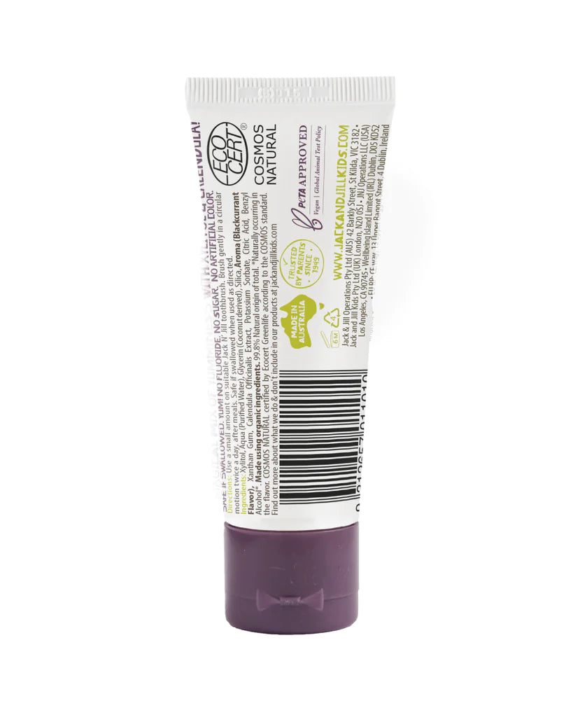 Natural Toothpaste Blackcurrant