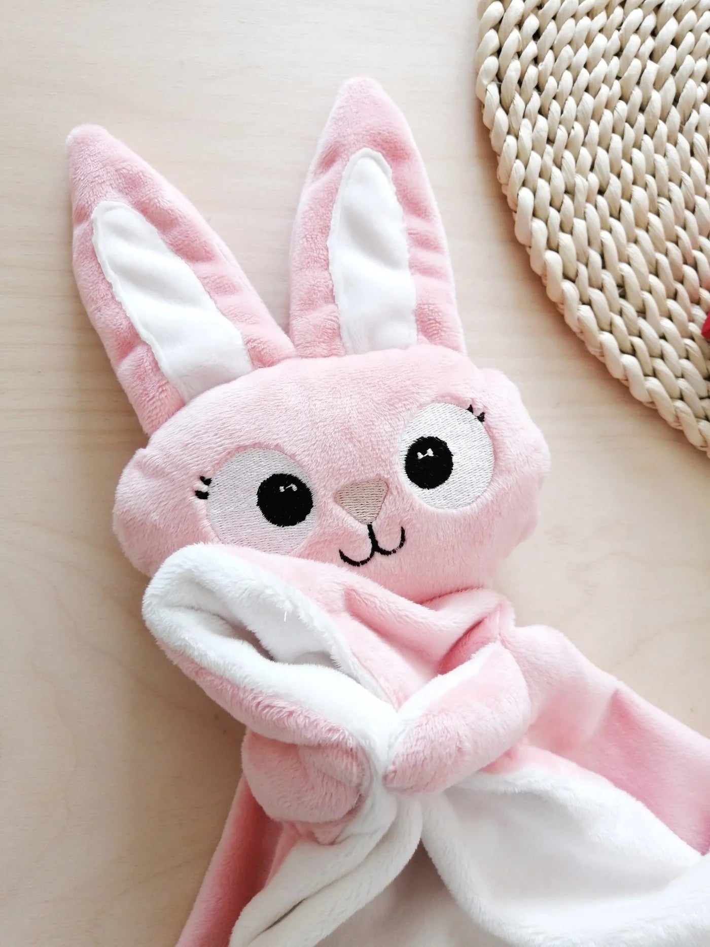 Pink Rabbit Lovey