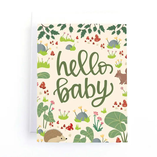 Hello Baby (woodland forest)