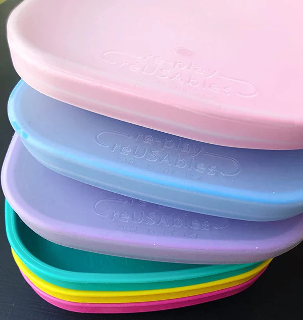 Silicone Lid For Re-Play Divided/Flat 7" Plate