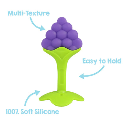 Fruitique 3PK Silicone Teether Set