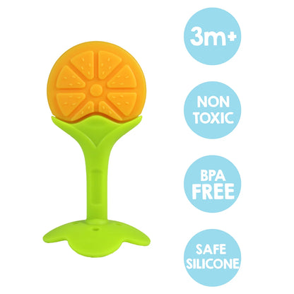 Fruitique 3PK Silicone Teether Set